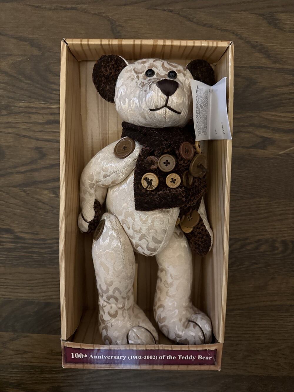 NWT 100 Anniversary of the Teddy Bear-Teddy’s Teddy-Limited Edition Plush